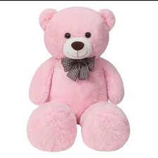 Giant 105cm Pink Teddy Bear