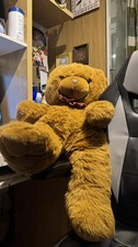 Giant, Cuddly Brown Plush Bear