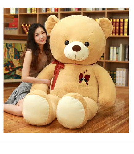 Large teddy bear plush - large,