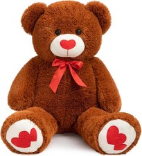 Giant Teddy Bear 91cm with Red