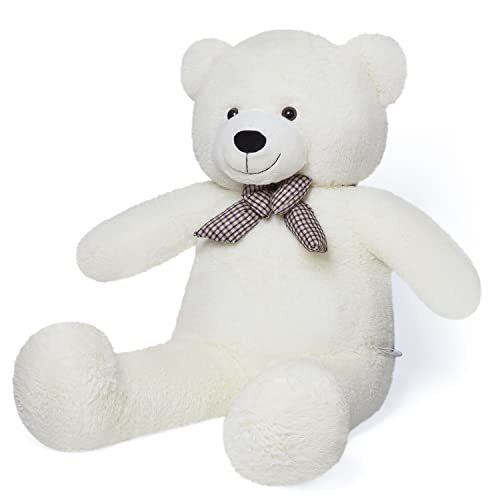 100cm white giant - giant, teddy